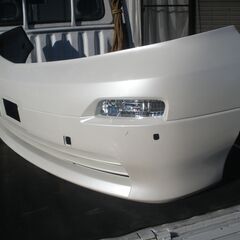 アルファード 10 前期 MZ☆フロントバンパー パールホワイトの画像