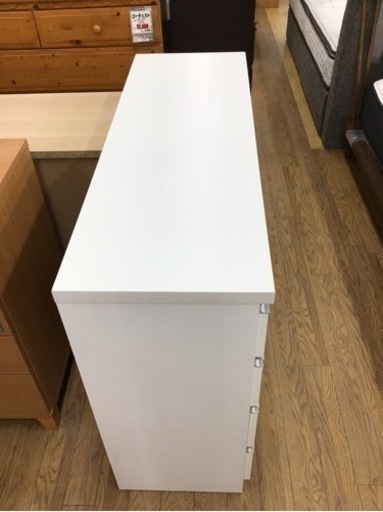 KM-53【ご来店頂ける方限定】新入荷　アウトレット　ローチェスト　白