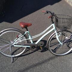 キレイな普通の自転車あげます