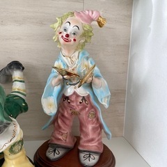 イタリア製ピエロの置物の画像