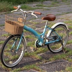 子供用自転車　20インチ　女の子用の画像