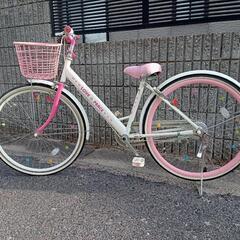 女の子用自転車26インチ