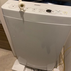 ハイアール洗濯機　美品の画像