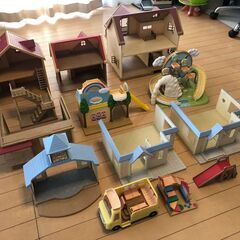 値引き交渉 可　シルバニアファミリー 家 人形 家具 等 多数 セット