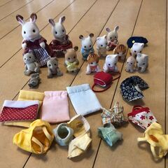 値引き交渉 可　シルバニアファミリー 家 人形 家具 等 多数 セットの画像