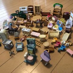 値引き交渉 可　シルバニアファミリー 家 人形 家具 等 多数 セットの画像
