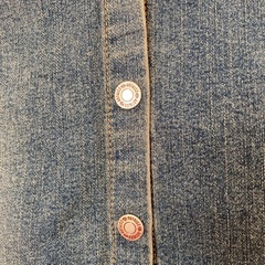 ストレッチデニムワンピース　sサイズの画像