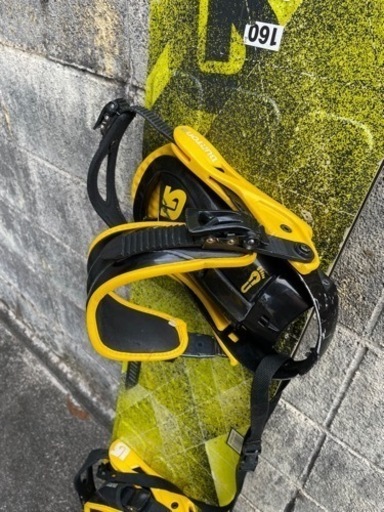 43.バートン BURTON LTR 160W　スノーボード 　ビンディング/バインディング付き　大人用　ユニセックス【男女兼用】【初