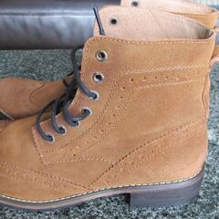 スウェードシューズ　２７ｃｍ　１度だけ　程度極上　値下げします。の画像