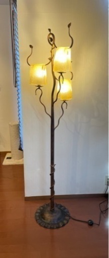 置き型ランプ　中古