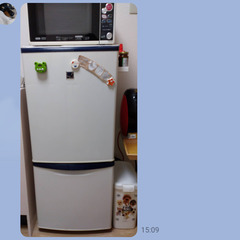 一人暮らし用冷蔵庫 無料です。