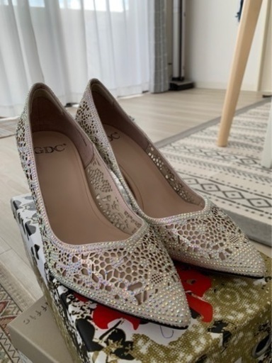 ウェディングハイヒール(本革)