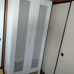 IKEA　イケア　ワードローブ　ホワイト　衣類収納　タンス