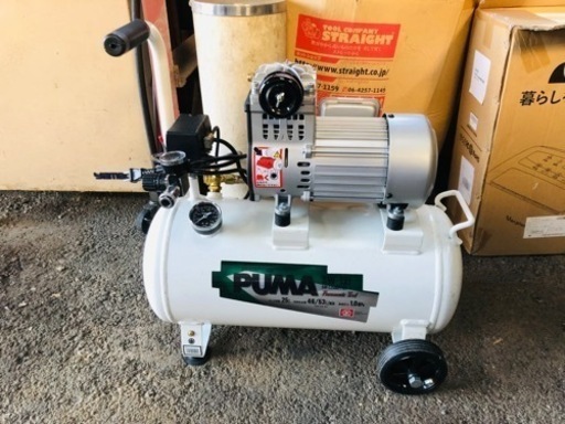 SK11  エアーコンプレッサー、ホース、インパクトレンチ等6点セット