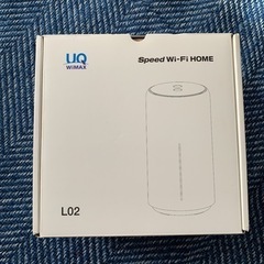 ホームルーター　　UQ WiMAX Speed Wi-Fi HOME L02の画像