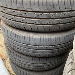 【取引中】タイヤ・ホイール4本セット　165/60/R15の画像