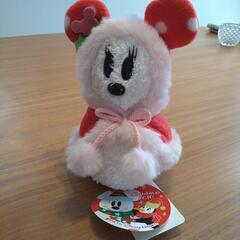 雪だるまミニー&靴下お菓子の画像