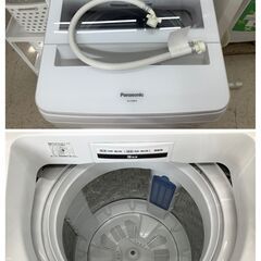 Panasonic/パナソニック 8kg 洗濯機 NA-FA80H6 2019年製 WH【ユーズド