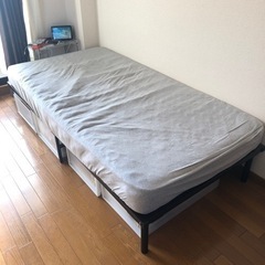 【取引予定者決定】【最終値下げ】シングルベッド　マットレス　セット
