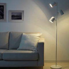 HUDENE フーデネ ホワイト フロアスタンド ライト iKEA イケア