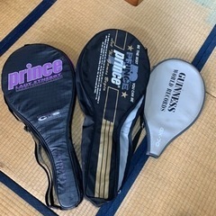 テニスラケット　2本　ケース付の画像