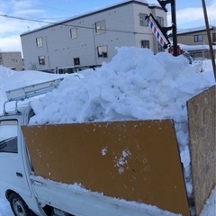 排雪★軽トラ一台分 4,400円★2トンダンプ(8,800円)も...