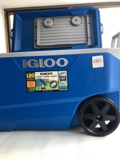 大型のクーラーボックス