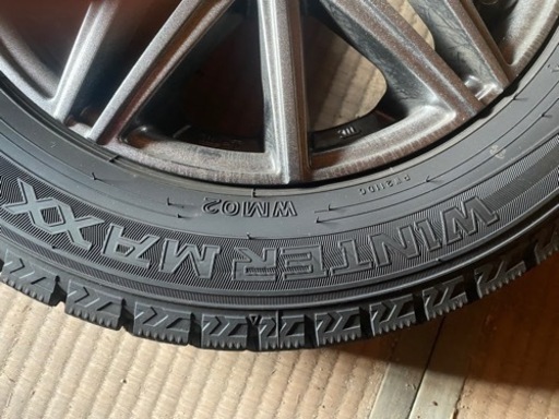スタッドレス ダンロップ ウィンターマックス ホイール付き 13インチ