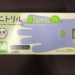 ニトリル手袋　薄手　250枚入り　【取りに来てくれる方】の画像