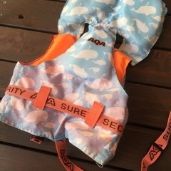 ライフジャケット【2、3才から】川遊びにどうぞ！の画像