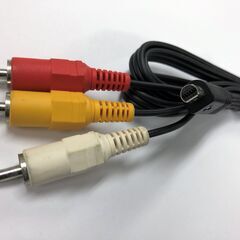SONYビデオカメラ対応　AVケーブル（かまぼこ型A/Vリモート端子）の画像