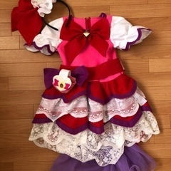 手作りプリキュア風衣装