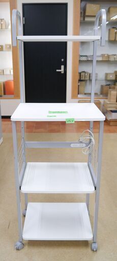 格安品 レンジ 炊飯器 台 4段 ２口 コンセント付き！