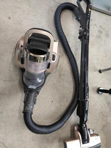 0115-031 サイクロン掃除機 ゴールド系色でかっこいい！