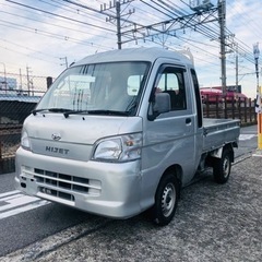 車検受け渡し！ダイハツ　ハイゼットトラック　ジャンボ　パワステ　エアコン　S200Pの画像