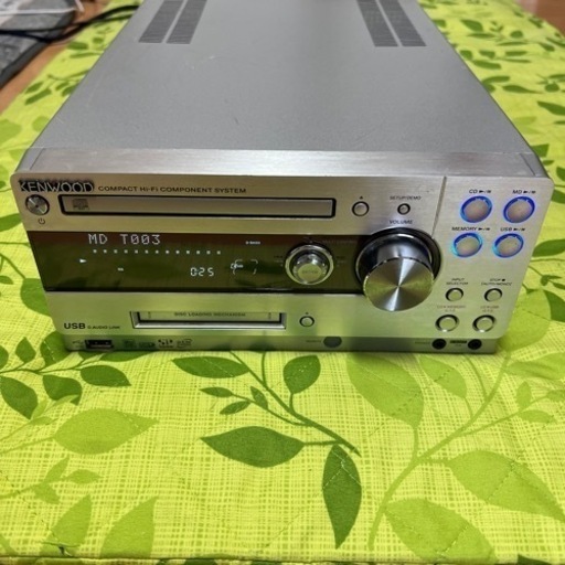 KENWOOD ケンウッド　RD-UDA77 CD/MD ステレオコンポ