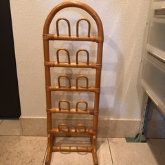 中古スリッパラック　5足