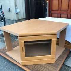 【お取引先決定】木製テレビ台　コーナータイプ　ローボード　74c...