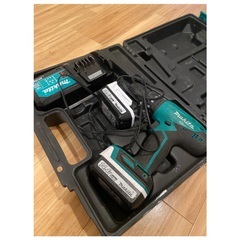 中古　マキタ(Makita) DIYモデル 充電式震動ドライバドリル M850DSX バッテリ2個付の画像