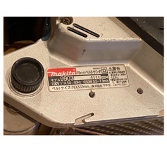 中古　マキタ(Makita) ベルトサンダ 吸じん装置付 76mm 9903の画像