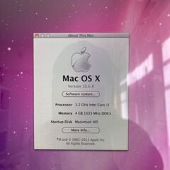 ❣️お値下げ中❣️ iMac PC 11.2 アップルデスクトップの画像
