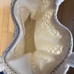 【内ポケット有！】あみあみハンドバッグの画像