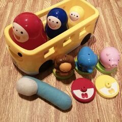 こどもちゃれんじ あかっちあおっちきいろっち バスのぷっぷー