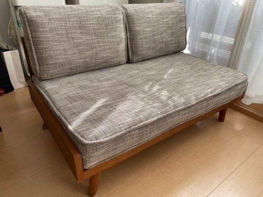 【交渉中】unico ウニコ ALBERO(アルベロ) カバーリングソファ 2シーター