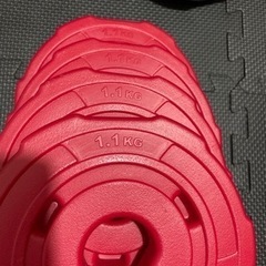 ダンベル 10kg×2個セット ポリエチレン 可変式の画像