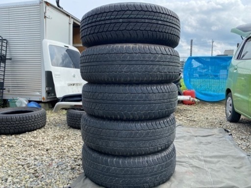 16インチ タイヤ5本 265/70R16 バリ山 SUV用