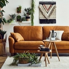 【美品】コロンバス　3人掛けソファーの画像