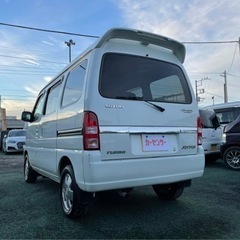 🉐【支払い総額19万円】車検令和5年2月19日H14年式 エブリイワゴン　ターボ　タイミングチェーン　ポータブルナビ　電格ミラーPW 調子良好乗って帰れる！の画像