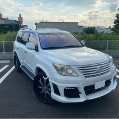 北米　米国　US LEXUS レクサス　LX570 US TOYOTA ランクルの画像