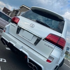 北米　米国　US LEXUS レクサス　LX570 US TOYOTA ランクルの画像